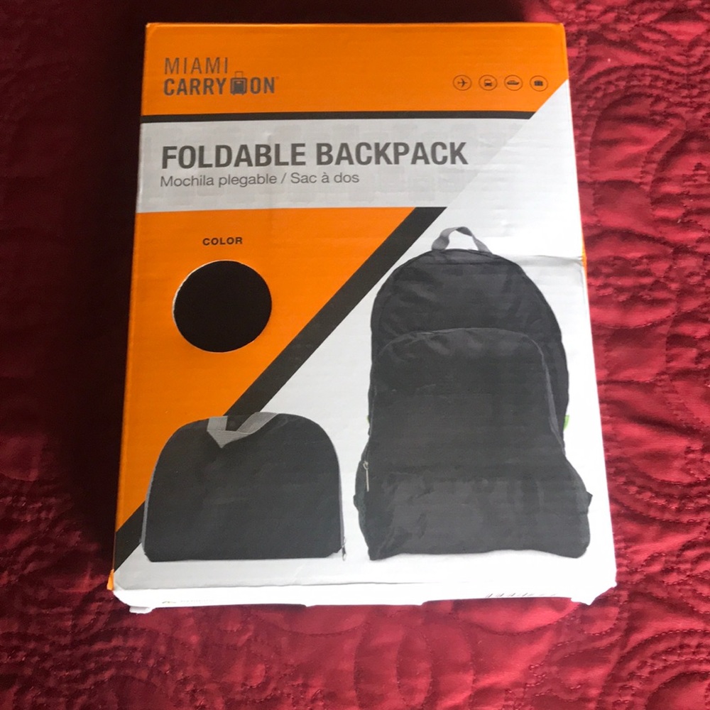 New Miami Foldable Backpack @
